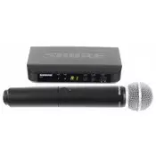 Shure BLX24E/SM58 Bežicni set M17: 662-686 MHz (Kao novo)