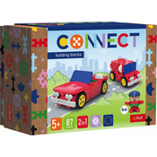 Trefl CONNECT S - Kabriolet/dostavno vozilo, 87 delov - 1 k.