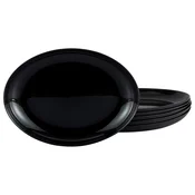 Creatable Set Krožnikov Za Žar Italien, Party Black, 6-Delni