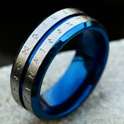 Prsten RU-32159 - Plava / 59mm KP32159