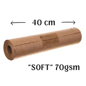 EK Izrezan ovojni papir, širina 40 cm, siv, 50 m