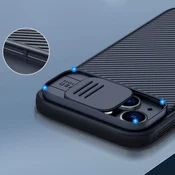 NILLKIN Maska za telefon CamShield Pro za iPhone 15 crna