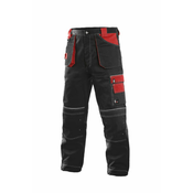 Zaščitne hlače ORION TEODOR 1020-003-805-00 črno-rdeče