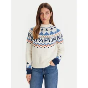 Napapijri Pulover D-Fiames NP0A892S Bež Regular Fit