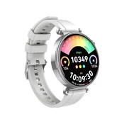 XO GT4 Mini AMOLED Silver pametni sat 1,32 466×466, Bluetooth pozivi, IP68