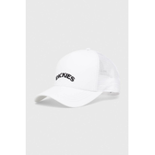 Kapa sa šiltom Dickies SHAWSVILLE TRUCKER boja: bijela, s aplikacijom, DK0A4YPG