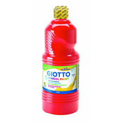 Barvice tempera 1l giotto VSE ZA ŠOLO - RDEČA