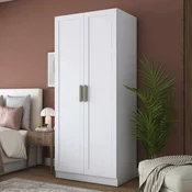 Hanah Home BA299 ormar 90 × 210 × 57,5 cm, bela