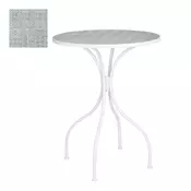 SET CALAIS MODRI MIZA+2 STOLA, fi62cm V76cm+40x52xV87cm