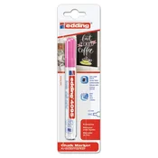Marker-kreda za steklo 2-3mm edding 4095/1 neon roza blister