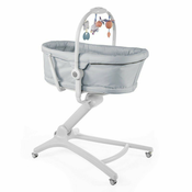 CHICCO Djecji krevetic / ležaljka / stolica Chicco Baby Hug 4u1 - Grey Re_Lux