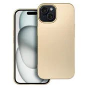 OEM Ohišje za iPhone 15 v barvi kovinsko zlato