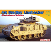 Model Kit vojni 7624 - M6 Protuzračno vozilo Bradley Linebacker (1:72)