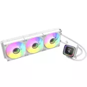 RAIDMAX DIGITAL LD360 ARGB bijeli LCD-opremljeni sustav za hlađenje vodom LD360WT ARGB