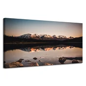 shumee Platno Narava Pokrajina Gore Ribnik 120x60