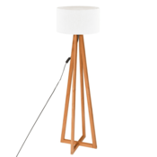 Atmosphera podna lampa molu h141 drvo/bela ( 178923b )