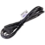 Akyga Akyga tok priključni kabel [1x ženski konektor za manjše naprave C7 - 1x evropski moški konektor] 0.50 m črna, (20414155)
