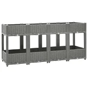 Vidaxl Visoka greda 160x40x71 cm polipropilen