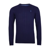 U.S. POLO ASSN. Pulover  temno modra