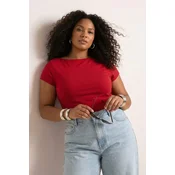 Trendyol Curve Ženska bluza Tbbss26Af00087, Crvena