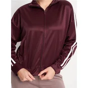 Sinsay - Bluza na rajsferšlus sa stojecim kragnom - burgundy