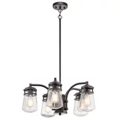 Kichler KL-LYNDON-5P-AZ - Zunanji lestenec na drogu LYNDON 5xE27/60W/230V IP44