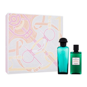 Hermes Eau d´Orange Verte set: EDC 100 ml + gel za prhanje 80 ml unisex