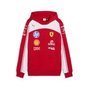 PUMA Scuderia Ferrari HP Replica Hoodie Unisex, Motorsport, Red, XL