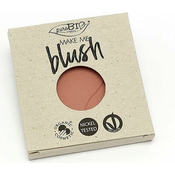 puroBIO cosmetics Compact Blush (polnilo)-02 Koralno roza (mat)
