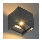 BRILAGI - LED spoljašnje zidno svetlo CUBE LED/6W/230V antracit IP54