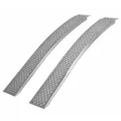 RAMDA NAKLADALNE RAMPE ALUMINIJ IZBOČENE OBLIKE, 200x26cm