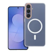 OEM Prozorna torbica za Honor 400 PRO Go Orange, združljiva z MagSafe