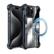 shumee Ovitek za iPhone 15 Pro Max IBIZU DropGuard Ultra z MagSafe, Noir City, Nebotičniki