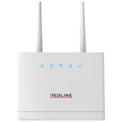 REDLINE Wireless N Router, 4G LTE, 2 port, 300 Mbps, 2 x MiMO antena - LTE-12