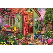 BlueBird - Puzzle Hiša za lončnice - 1 000 kosov