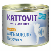 Kattovit Aufbaukur (za okrevanje) - 6x185 g Piščanec
