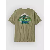 Patagonia Great Waves Responsibili- moška majica gumtree green