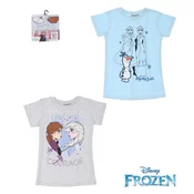 Majica Frozen 2 - kratek rokav -Svetlo modra-104