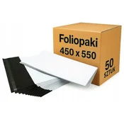 shumee Kurirske folijske vrečke 450x550 mm 50 kosov močne bele folijske kuverte 4XL 50 kosov