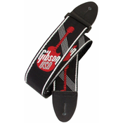 Gibson 2 Woven Strap w/ Gibson Logo-Red