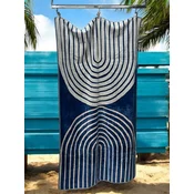 Plažni Peškir Deep Blue – 100% Pamuk, 100 x 170 cm ( VLK000680-d.b )