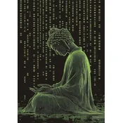 PLAKAT Joga za stanovanje 30x40 cm Matrix