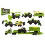 Teddies Kmetijski stroji z živalmi set 22 kosov plastika/kovina