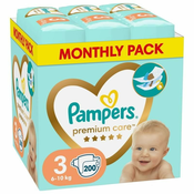 Pampers pelene Premium Care 3 Midi, 204 kom