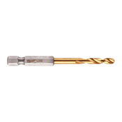 Milwaukee Udarne burgije za metal TIN HEX HSS-G TiN 4.2x74 mm