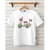 Tamanitza Muška majica VESPA, Bela