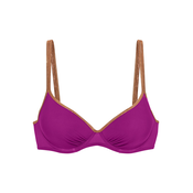 BRUNO BANANI Bikini zgornji del rjasto rjava/lila