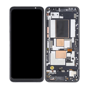 Asus ROG Phone 5 ZS673KS - LCD zaslon + steklo na dotik + okvir (Phantom Black) OLED