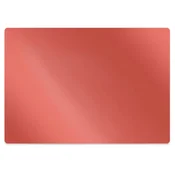 Decormat Podloga za zaščito tal Pastelno oranžna barva 140x100 cm 2 cm