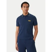 Versace Jeans Couture Polo majica 80GAGT05 CJ01T Mornarsko modra Slim Fit